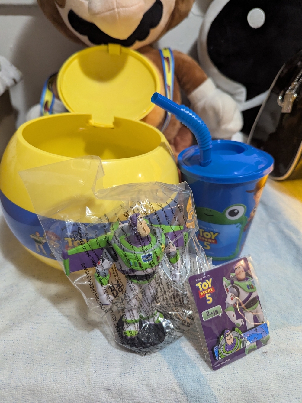 Buzz Lightyear Kids Toy Set - Yellow & Blue